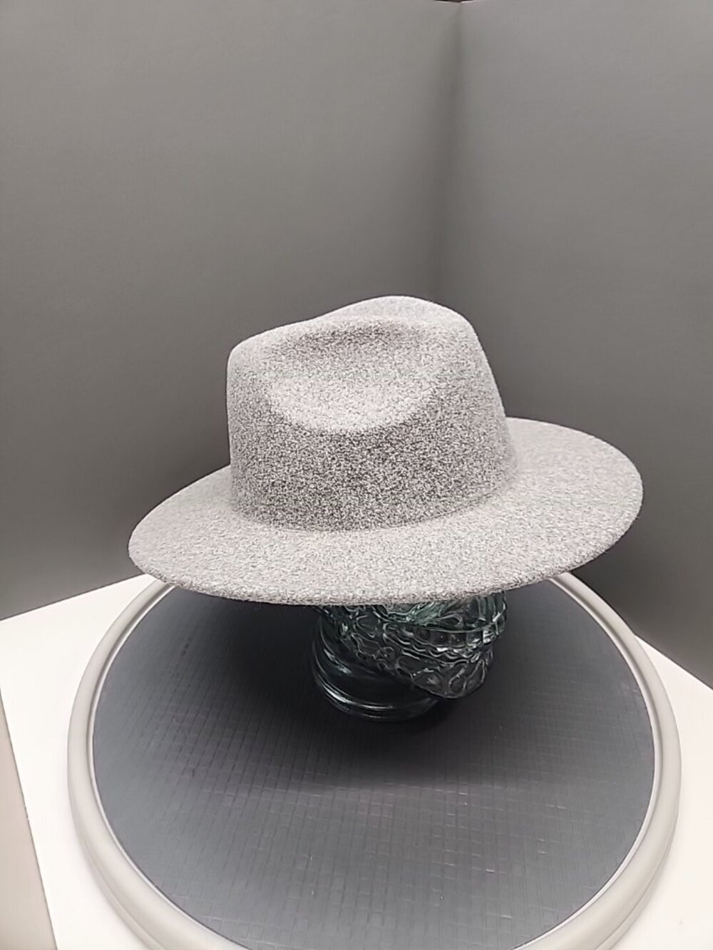 Universal Thread Grey Felt Cowboy Hat Adjustable One Size NWT